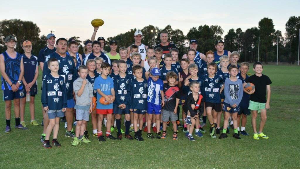 Photos from Dustin Fletcher's visit to Coleambally