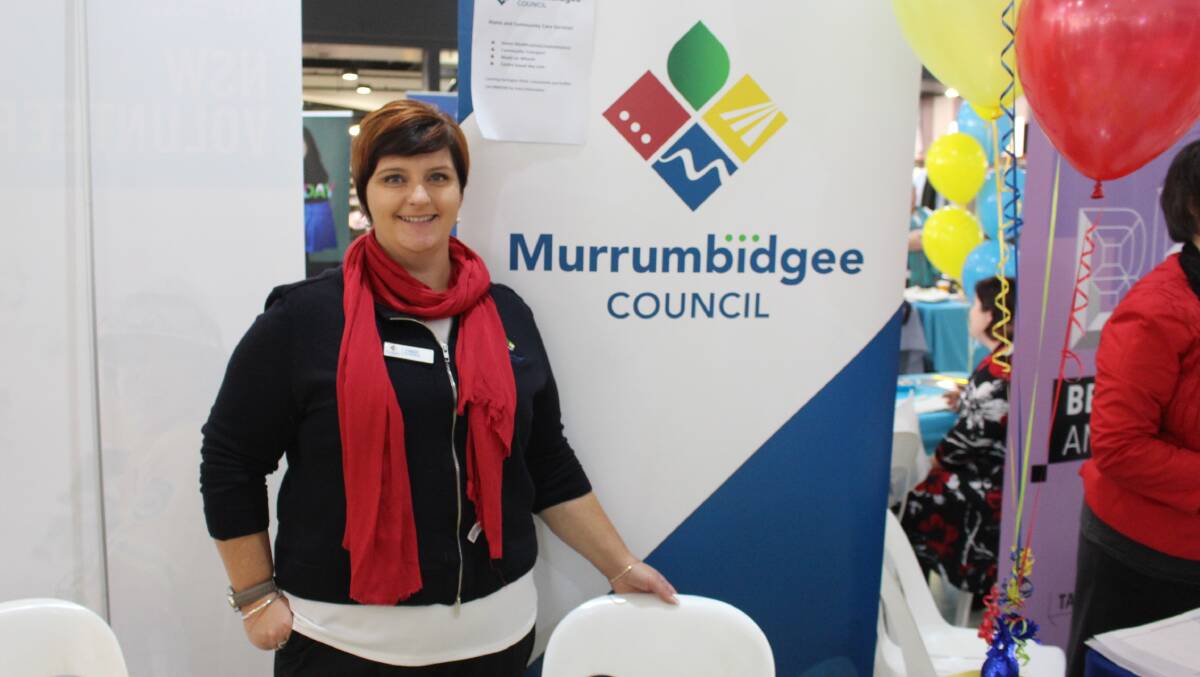 Cindy Eldridge from the Murrumbidgee Council couldn't be more thrilled with the event, and hopes to see more of them PHOTO: Jacinta Dickins.