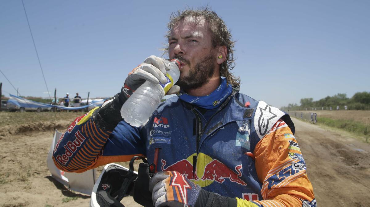 Toby Price leads the motorcycle category of the Dakar Rally after two stages.