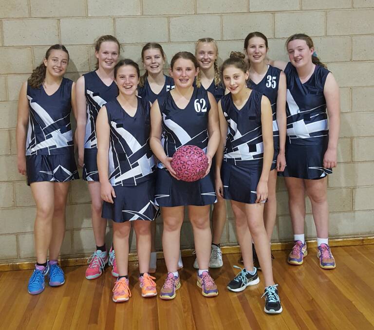 50/50: Coleambally's under-15s netball side took home one win and one loss on Friday night. Photo: Supplied