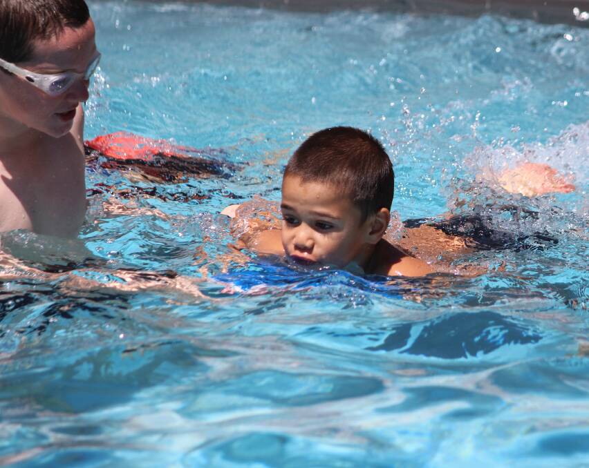 GROWING UP: The Swim and Survive program is aimed at helping young children learn the skills they need in order to enjoy the water.