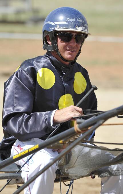 First love: Blake Jones returns to harness racing. Picture: Les Smith