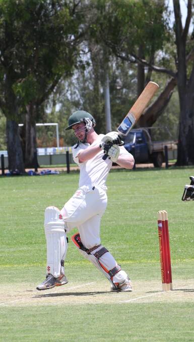 TOP PERFORMER: Craig Burge performed well for Exies in their win over Hanwood in first grade. Picture: Anthony Stipo