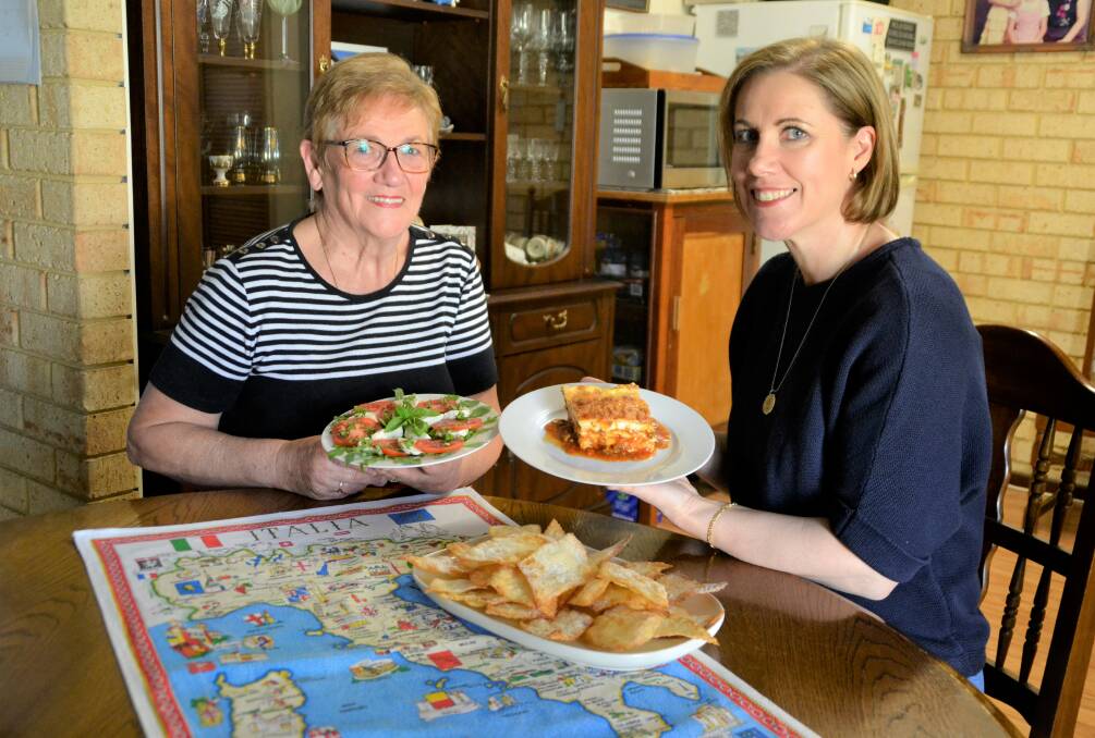 Marisa Gardiner and her daughter, Erica Tonkin, both said it was important to showcase Italian cuisine for their younger family members due to the current restrictions on international travel.