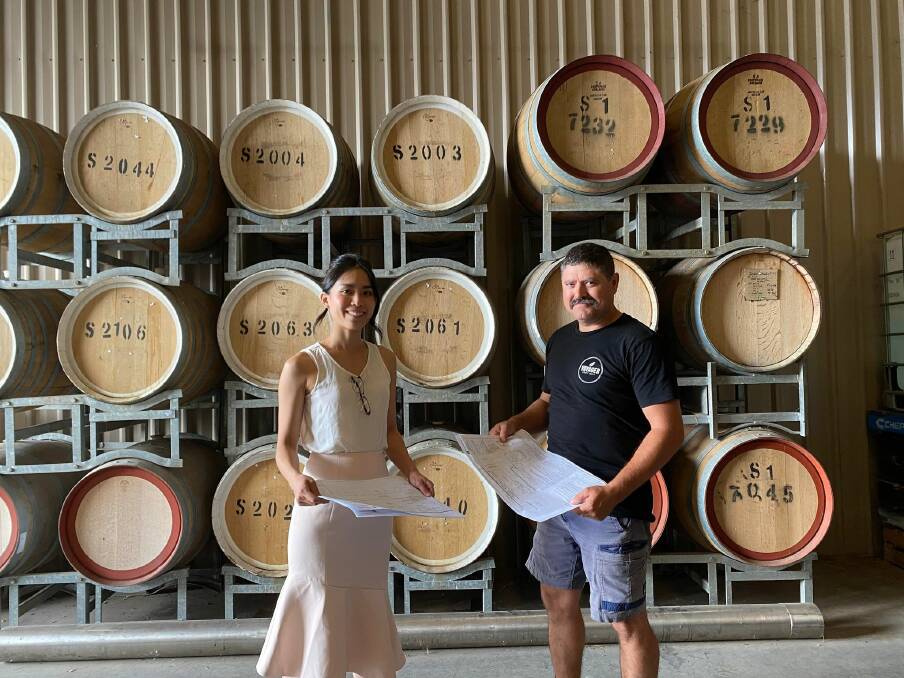 BIG DREAMS: Dynamic duo Megan Tai and Adam Gaffey are eager to see their plans for 142 Yambil Street come to life with the 'Bird Nor Beast' microbrewery. PHOTO: Lizzie Gracie