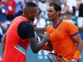 ALL THE BEST: Nick Kyrgios wishes Rafael Nadal a speedy recovery. Picture: Instagram