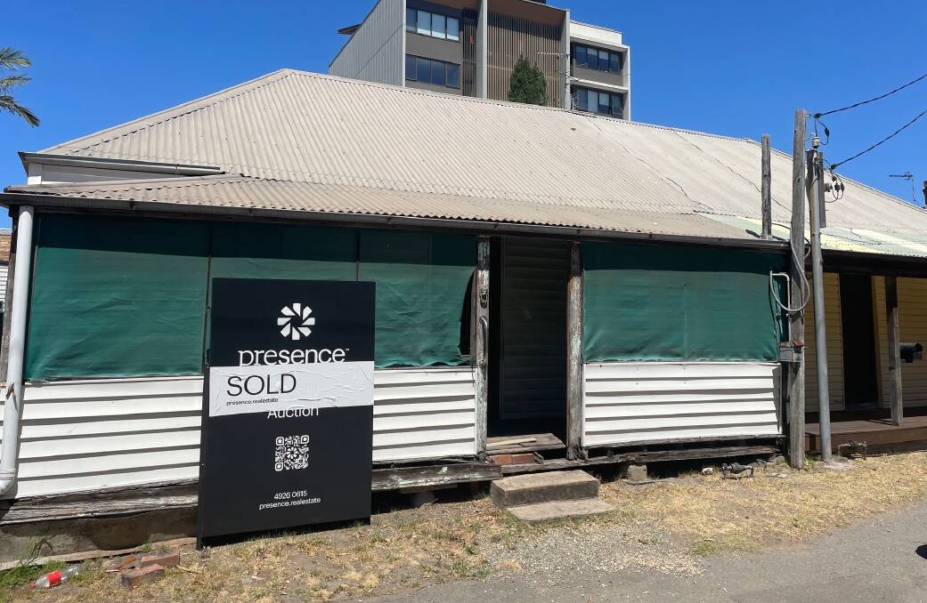 This three-bedroom home at 58 Bishopsgate Street, Wickham has sold at auction for $593,000. 