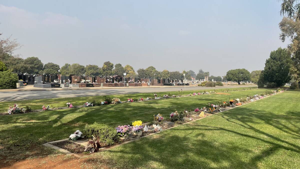 The NSW Cemeteries and Crematoria will introduce a new interment services levy for councils from July 1 following a two month consultation period. Pictured is a section of the Griffith City Cemetery. Picture by Allan Wilson