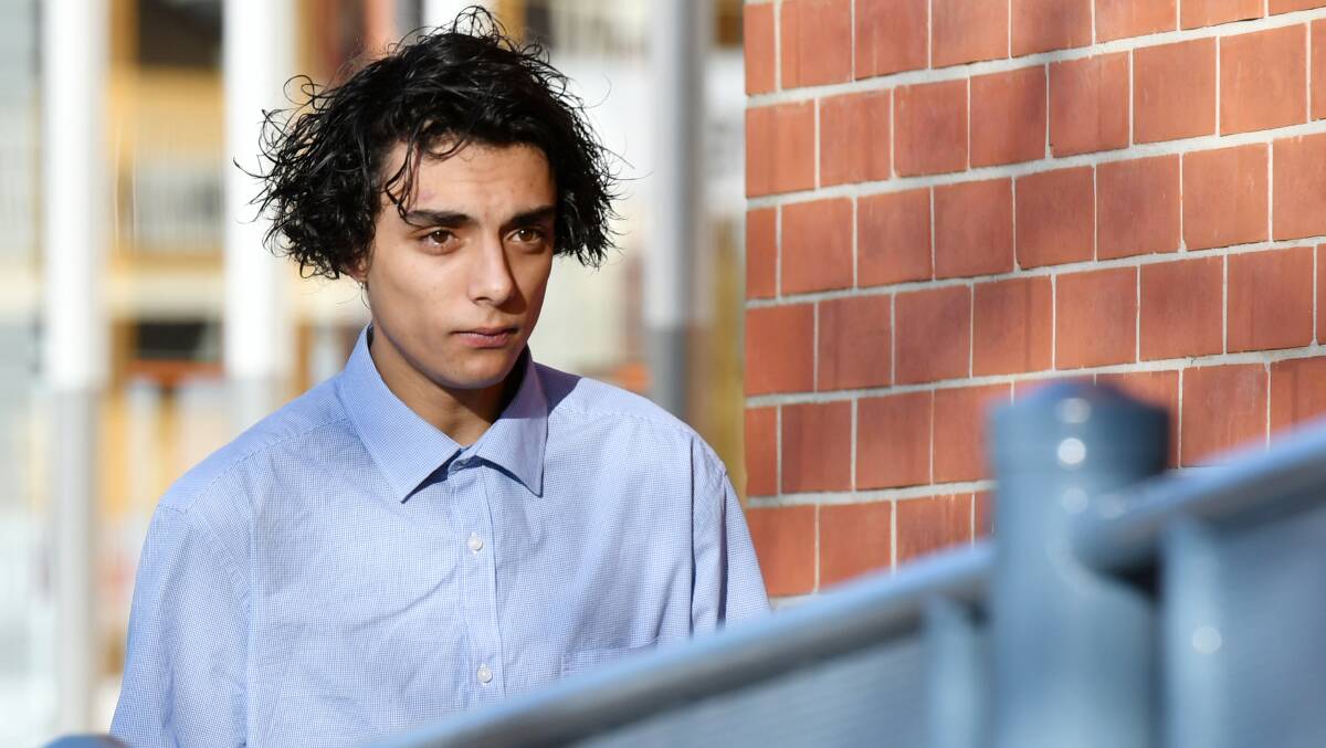 Sentenced: Joshua Leigh Jeffrey, 20, was sentenced to 49 hours of community service for killing penguins in 2016. Picture: Brodie Weeding