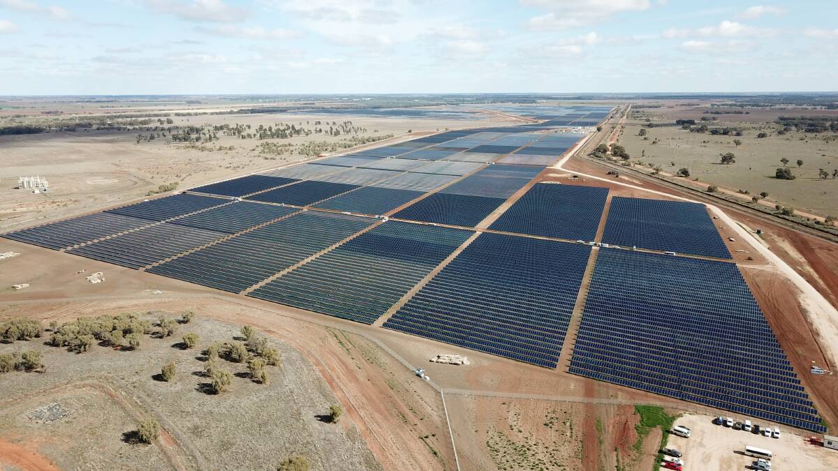 Solar farm officially up and running