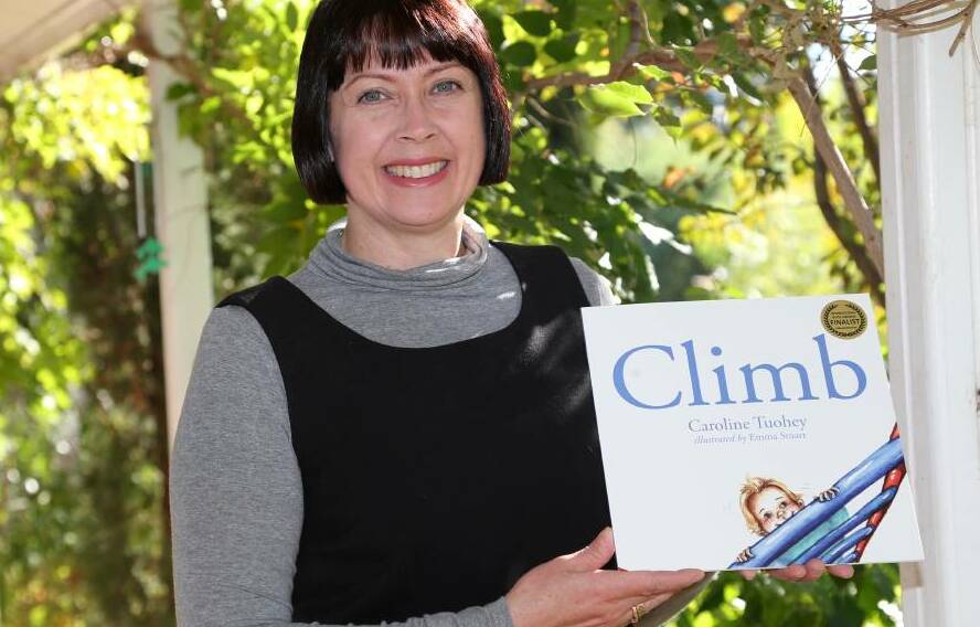  WORLD ACCLAIMED: Author Caroline Tuohey's book Climb is a finalist in the 2014 International Book Awards.