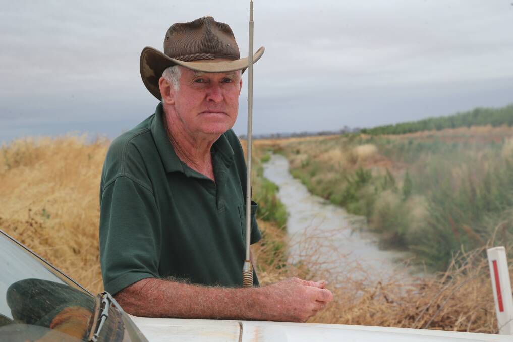 STAND UP: Kel WIlliams is urging other Murrumbidgee Irrigation share-holders to "stand up" and show them they have concerns with their management and delivery.