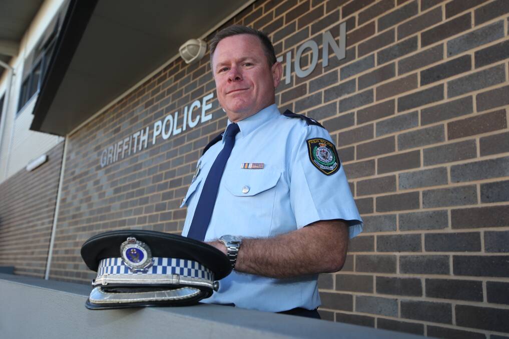 FRESH START: New Murrumbidgee Police District Commander Superintendent Craig Ireland is looking forward to start his role based in Griffith. PHOTO: Anthony Stipo
