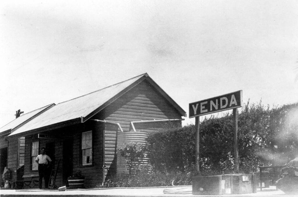 THE rail siding was was built in 1915 in the settlement originally called East Mirrool. The name was changed to Yenda at a later date.