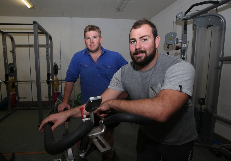 BULKING UP: Joe Briggs and Travis Oliver are part of the committee putting proposals to Murrumbidgee Council 