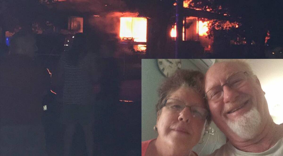 Coleambally rallies around couple who lost everything in house fire