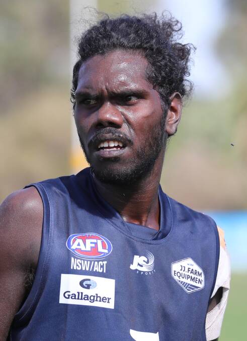 TOP EFFORT: Raven Marika was again named Coleambally's best with his effort including four goals. Picture: Les Smith