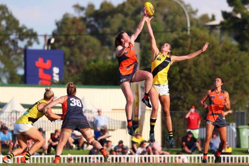 OPPORTUNITY ARISES: GWS Giants are upping the ante in their bid for a new generation of AFLW players, calling for trialists for a new junior development program for girls in the Riverina. 