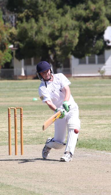 CONTRIBUTOR: Jack Weymouth-Smith played an important role with the bat to help the Nomads to victory against Hanwood. PHOTO: Anthony Stipo