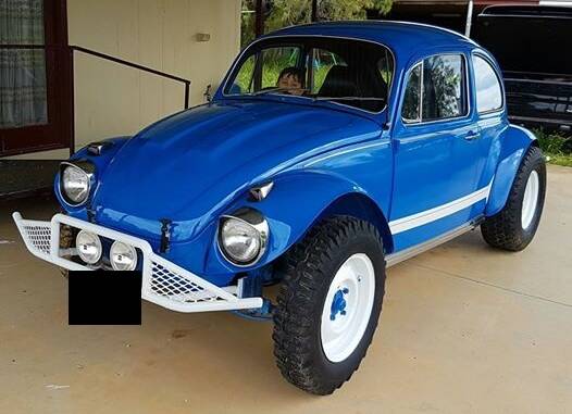 OFF-ROADING: An example of the cars set to take on the 2500km rally next week starting in Darlington Point.