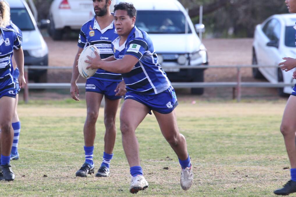 LEADING INTO BATTLE: Yenda's Willie Lolohea will take charge of the Blueheelers as they head to Darlington Point for the Paul Kelly Cup as defending champions. PHOTO: Anthony Stipo