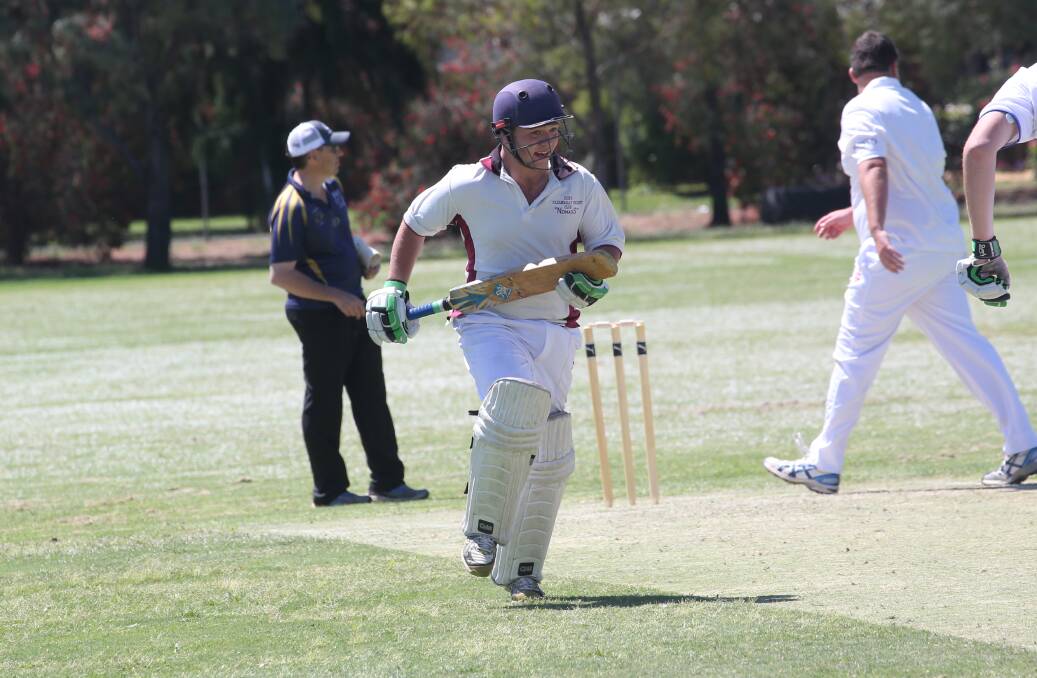 SOLID DAY: Cooper Smith had a good day behind the stumps as he finished with two catches and a stumping in the Nomads loss to Exies. Picture: Anthony Stipo