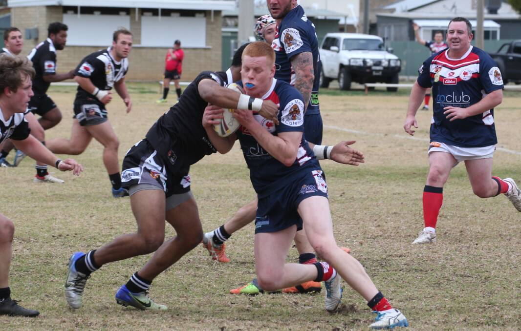 Michael Douglas on the scoresheet for the Roosters