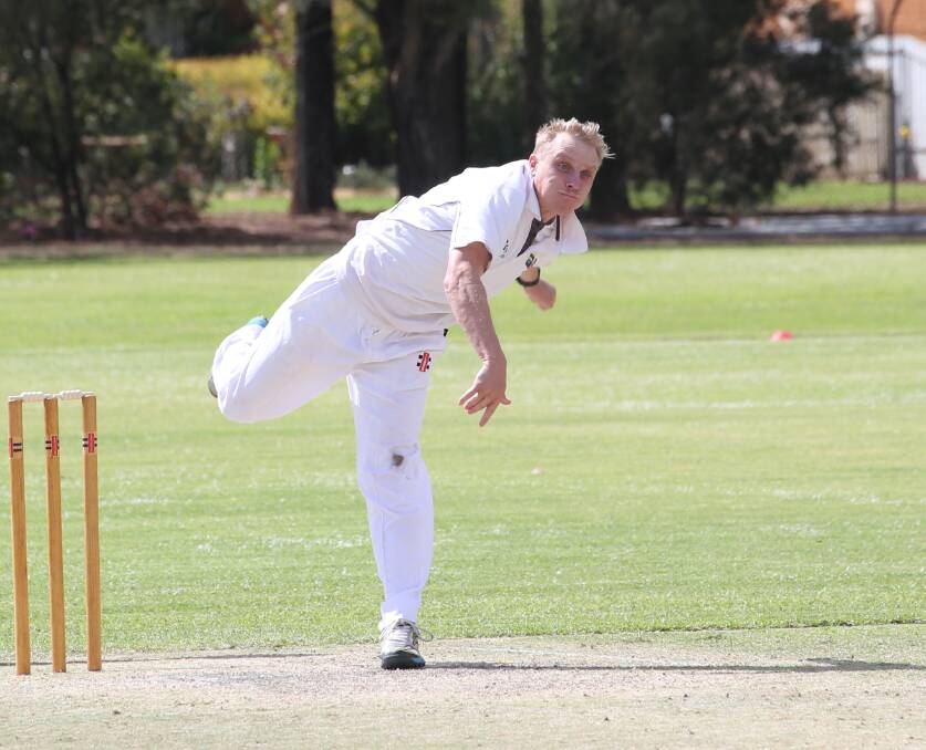Exies' Jimmy Mann picked up four wickets in his side's win over Hanwood in second grade