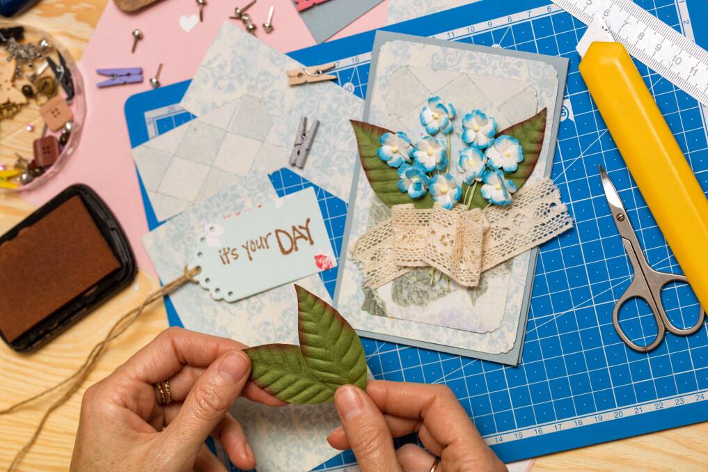 ENJOY: You can try your hand at scrapbooking Saturday at the Community Club. Email your event details to rivcontributors@fairfaxmedia.com.au.
