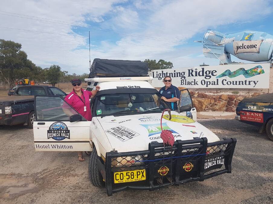 Redneck car rally 100 per cent charity