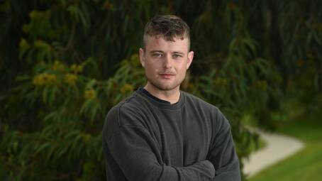 FED UP: 26-year-old Mitch Blackman couldn't get in to see a psychologist anywhere in the Bendigo region for nearly three months. Picture: NONI HYETT