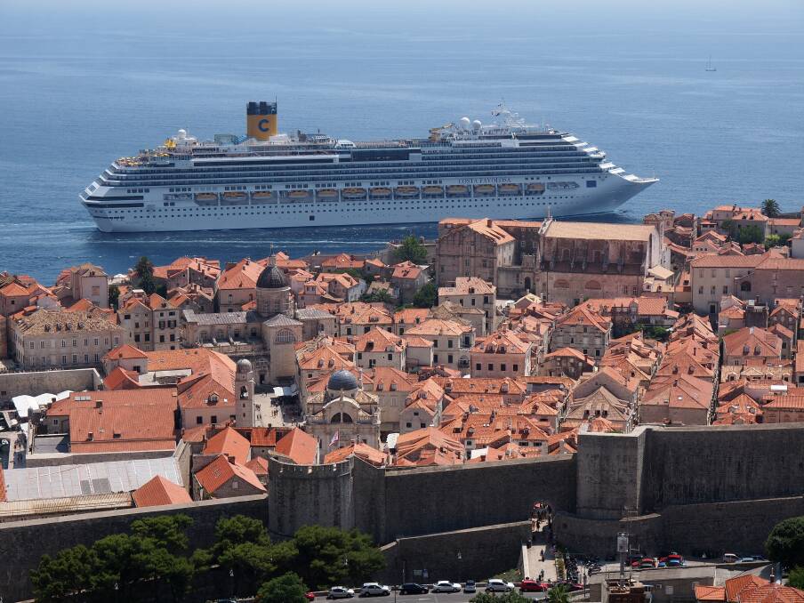 Tourism in Dubrovnik in Croatia has surged after it was used in the filming of Game of Thrones. Picture: Shutterstock