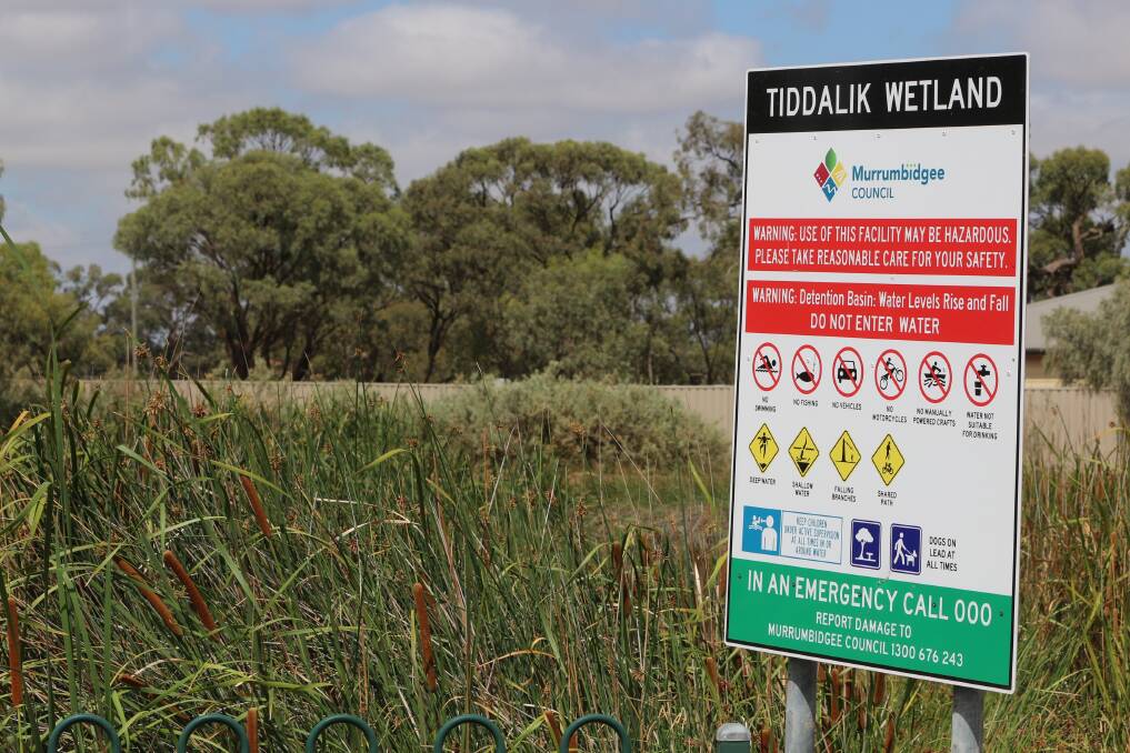 DUE FOR REMOVAL: Murrumbidgee Council voted to remove the Tiddalik Wetlands in 2018 and return the area to a basin. PHOTO: Calhan Behrendt