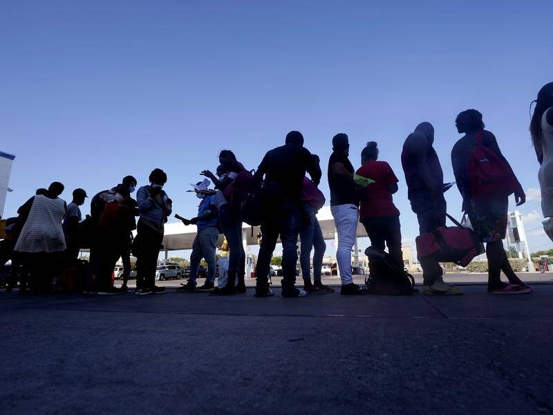 US authorities have deported more than 3000 migrants from Del Rio, Texas, with more to come.