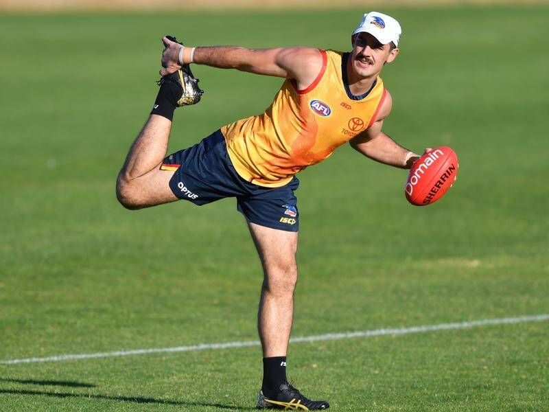 Taylor Walker has resumed official AFL training with Adelaide.