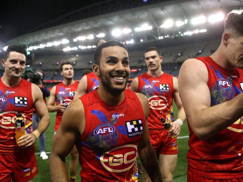 The Gold Coast Suns have given a delighted Touk Miller a new five-year AFL contract.