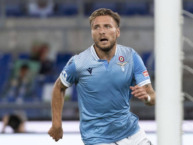 Ciro Immobile is eyeing Europe's Golden Boot trophy after scoring in the 2-0 win over Brescia.
