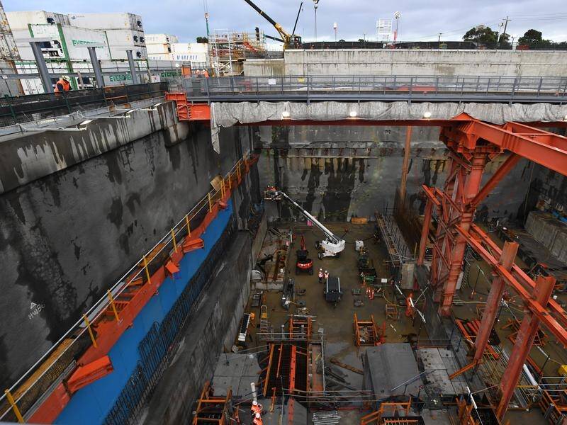 Melbourne's long-delayed West Gate Tunnel was originally scheduled to be completed in 2022.