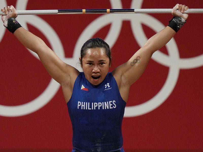 Hidilyn Diaz of Philippines is a national hero for winning her country's first ever Olympic gold.