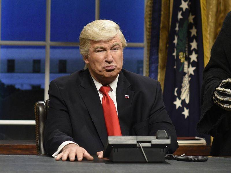 Alec Baldwin mocking Donald Trump's emergency declaration on SNL has angered the US president.