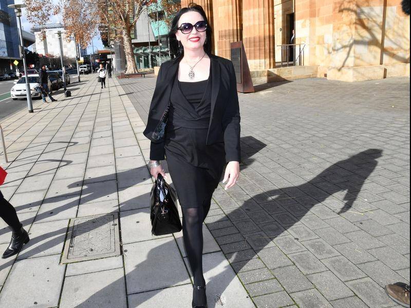 Dominatrix Morgan Cox has avoided a conviction for an assault at an Adelaide adult event.