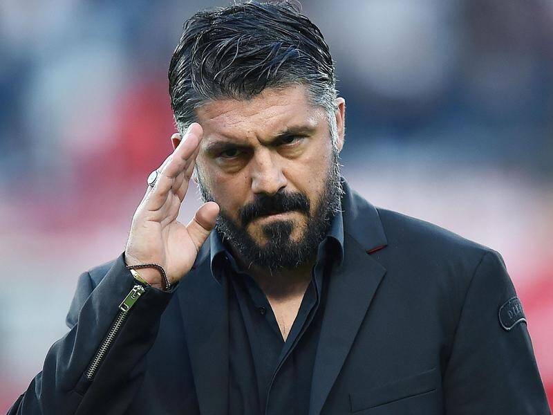 Gennaro Gattuso has been named as Carlo Ancelotti's successor as Napoli manager.