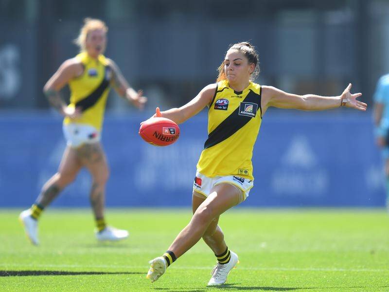 Richmond have high hopes for Monique Conti, who has completed her first full pre-season.