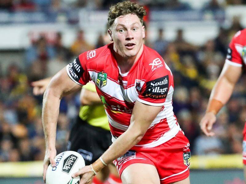 Dragons utility Kurt Mann makes his first start in the halves against the Wests Tigers.