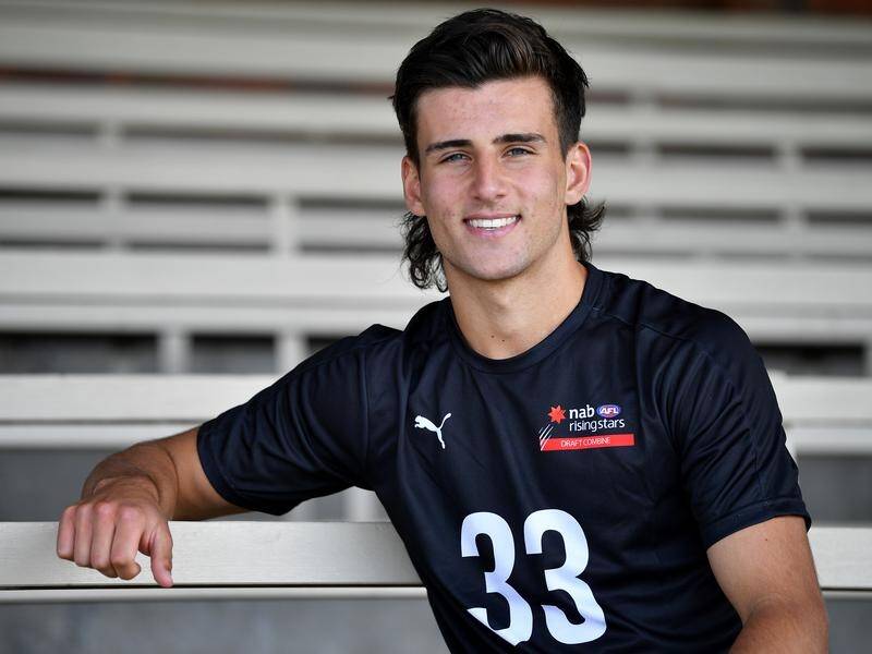 Midfielder Nick Daicos is set to attract an early bidder in the top few picks of the AFL draft.