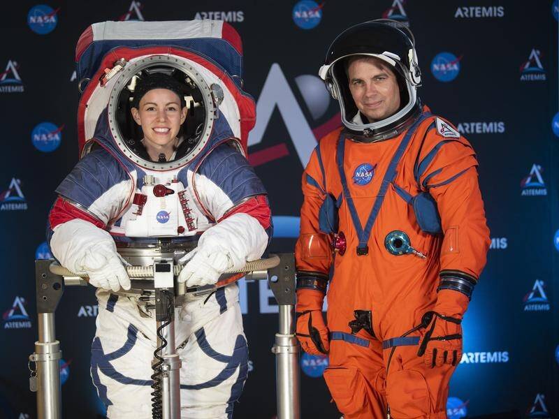 One new NASA spacesuit is for exploring and one is for high-risk activity inside the spacecraft.