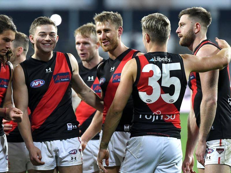 Essendon are excited to be playing AFL leaders Melbourne.