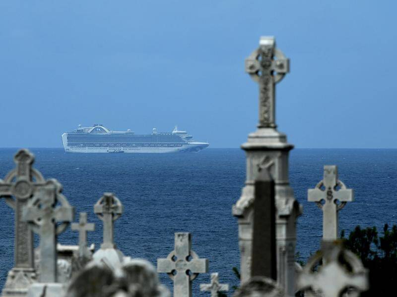 There are eight cruise ships sitting off NSW carrying about 8500 crew members.