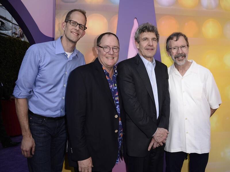 Pixar co-founder Ed Catmull (far right) has announced he will retire in July next year.