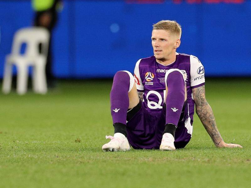 Andy Keogh's time at Perth Glory is up with a move to the Middle East to be completed.